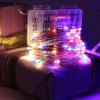 12 Mode Adjustment Music  Sound Activated Twinkle Lights with Remote Control Waterproof for Dorm Wall Party Curtain Decorations Christmas Copper Light String - multicolor A 10M