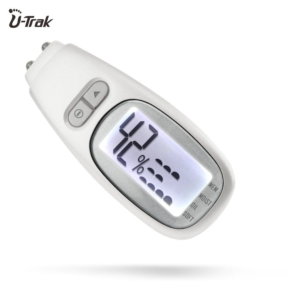 

U-Trak Digital Skin Analyzer oil Content Tester for Ladies Women, Snow white