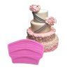 Aya Ribbon Lace Cake Molds for Baking - Rose 