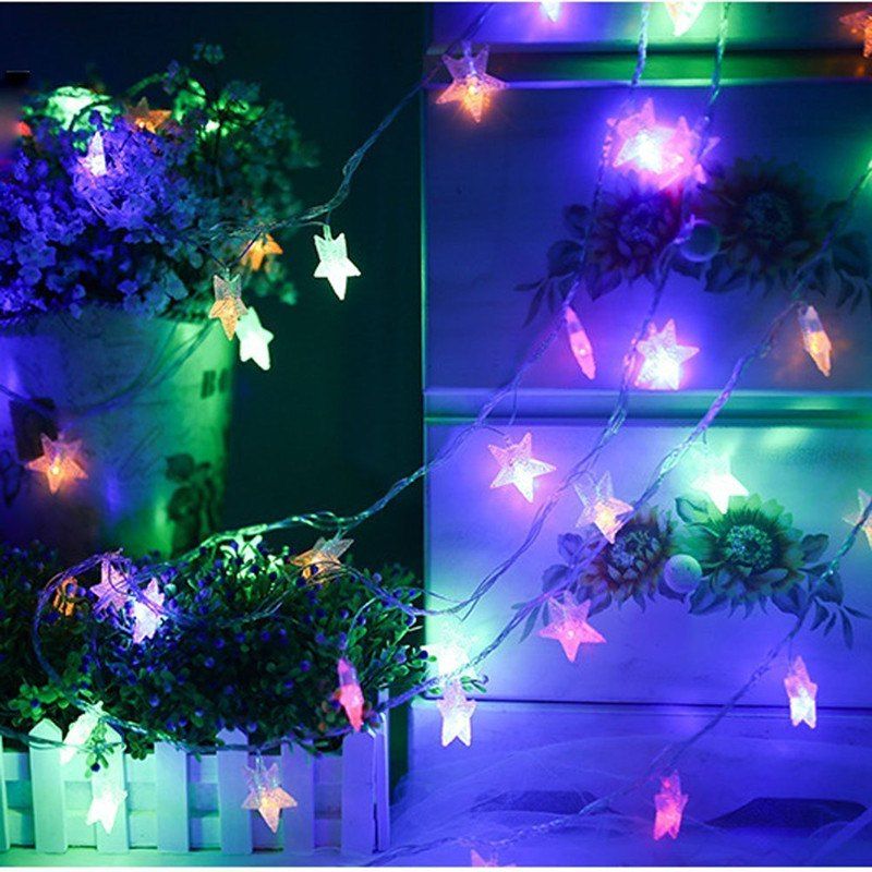 

Kwb Led Christmas String Lights Little Star 10M 60 Balls White/Warm White /Rgb Color