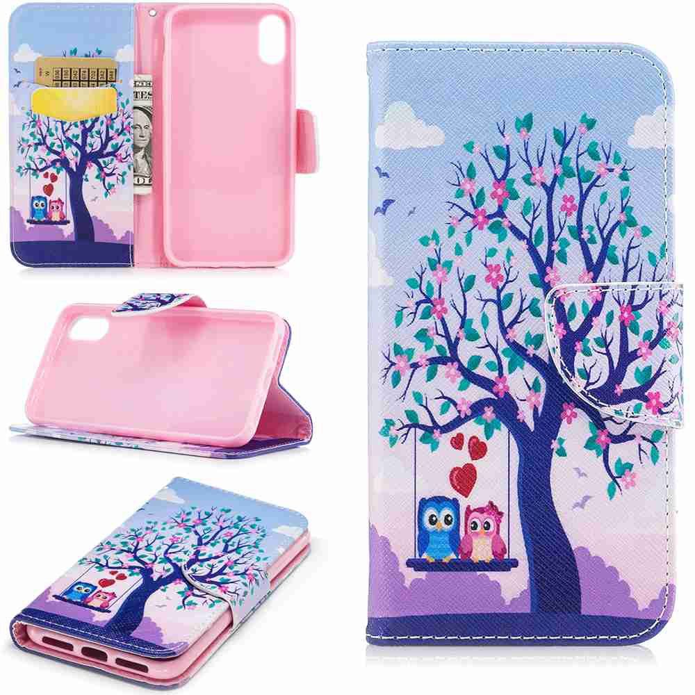 

Two Eagles Pu Phone Case for iPhone X, Colormix