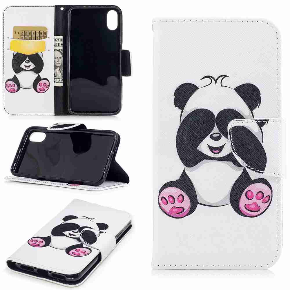 

Giant Panda Pu Phone Case for iPhone X, Colormix