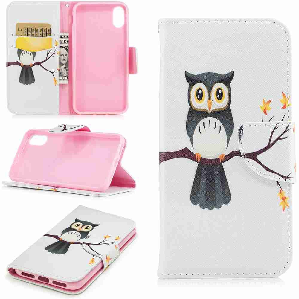 

Tree Eagle Pu Phone Case for iPhone X, Colormix