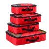 Sac 4pcs / Set Packing Cubes Travel Organizer - Rouge 