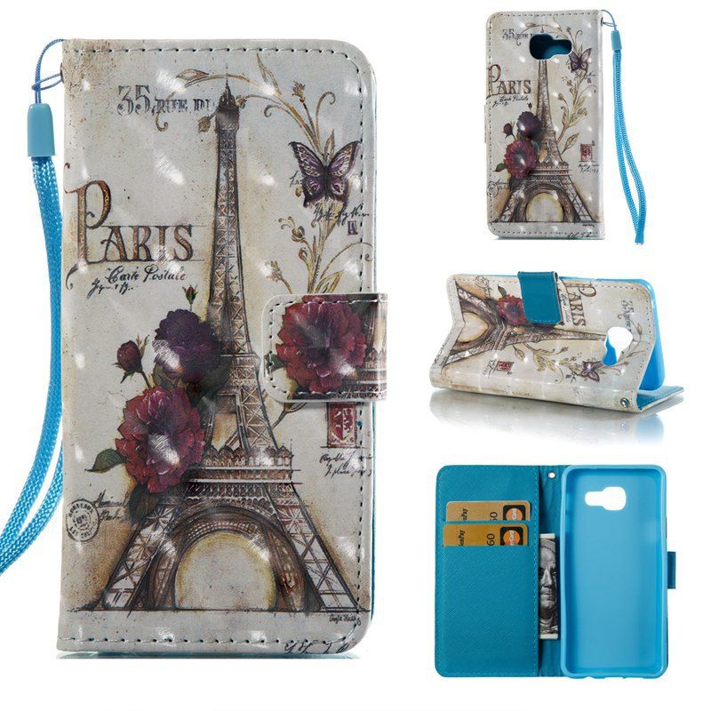 

35 Towers 3D Painted Pu Phone Case for Samsung Galaxy A3 2016, Colormix