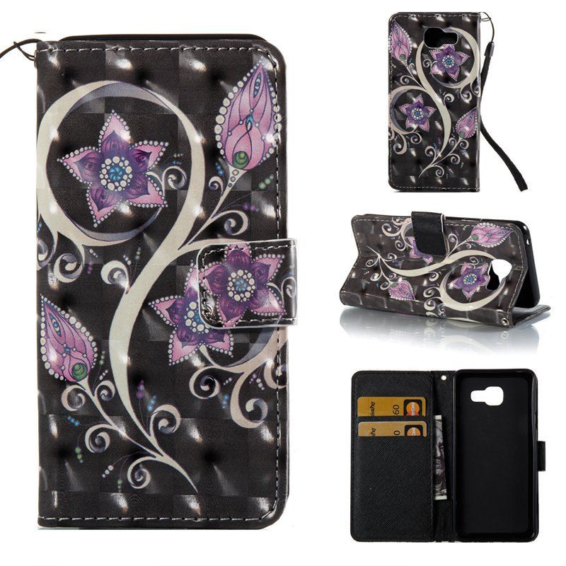 

Peacock Flower 3D Painted Pu Phone Case for Samsung Galaxy A3 2016, Colormix