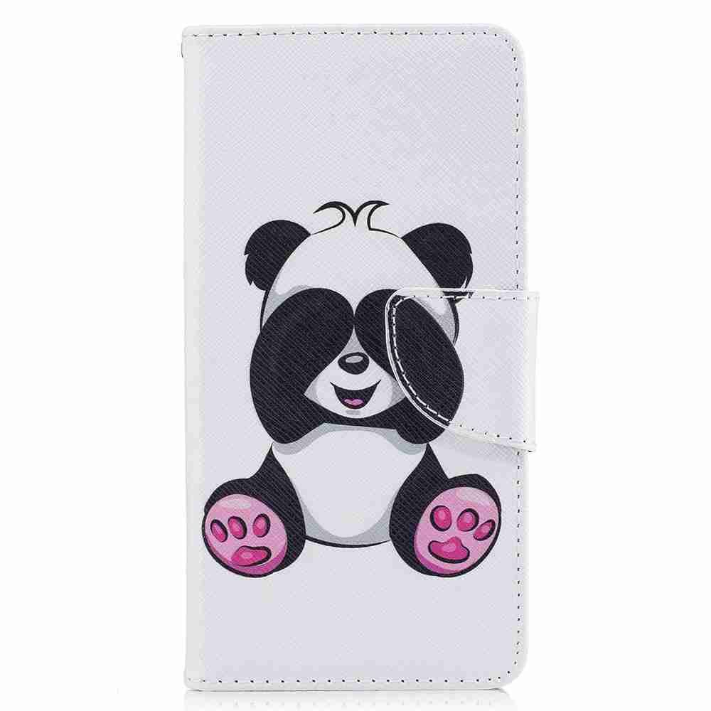 

Giant Panda Painted Pu Phone Case for Huawei P10, Colormix