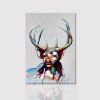 Hx-Art No Frame Toile Couleur Deer Head Animal-B Peinture décorative - multicolore 70CMX100CM