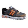 Color Block Mens Chaussures de sport - Gris et Orange 39