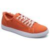 Hommes Chaussures Décontractées Flat New Fashion Chaussures à lacets - Orange 43