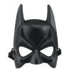 Masque de Mascarade d'Halloween Noir de Demi Visage Equipement de Costume Cool pour Homme - Noir 