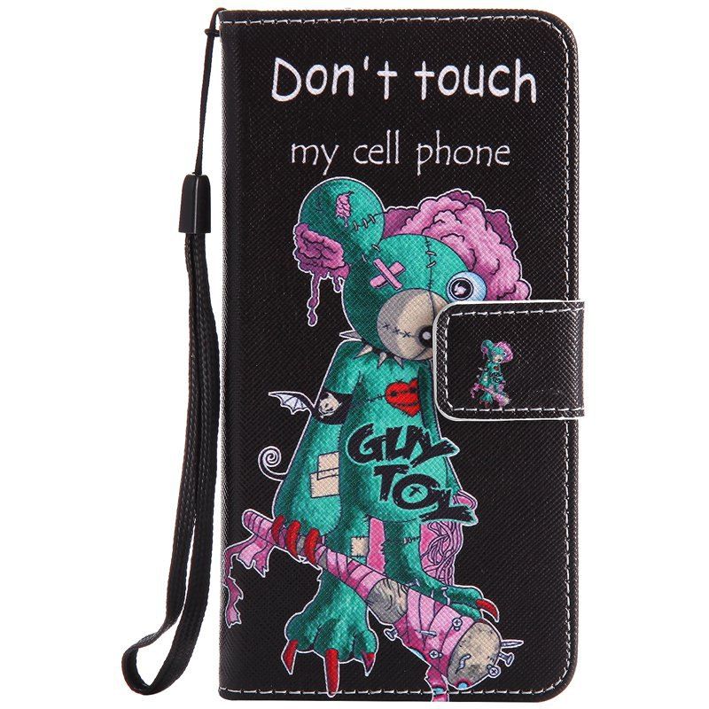 

New Painted Pu Phone Case for Samsung Galaxy S8, Black and green