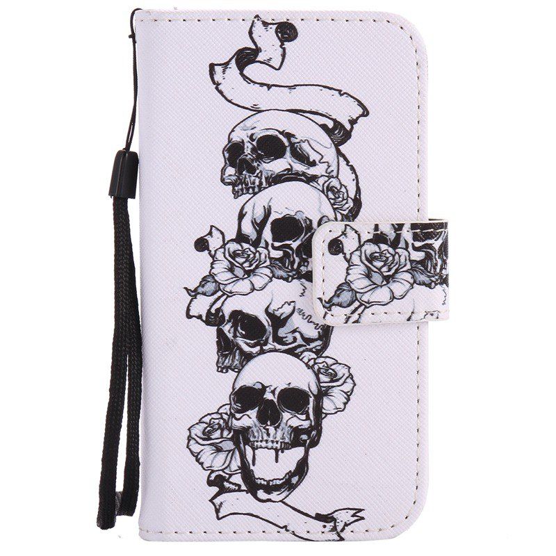 

New Painted Pu Phone Case for Samsung Galaxy Core Prime G360, White
