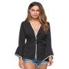 Ouberbears Womens Cardigan Manteau sexy - Noir L