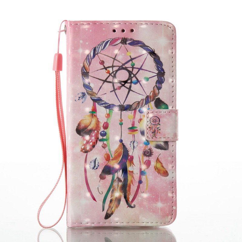 

3D Painted Pu Phone Case for Huawei P9 Lite, Colormix