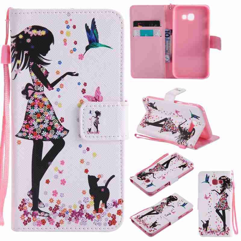 

Painted Pu Phone Case for Samsung Galaxy A5 2017, Colormix