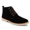 Hommes Nouvelle Mode Casual Chaussures Lace-Up Cheville Bottes Taille 39-44 - Noir 41