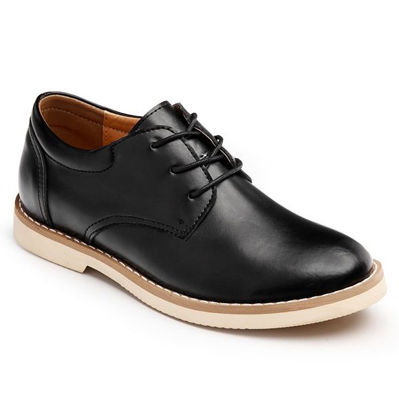 Chaussures pour hommes Chaussures en cuir pour hommes Chaussures de bureau pour hommes Chaussures en cuir décontractées - Noir 43