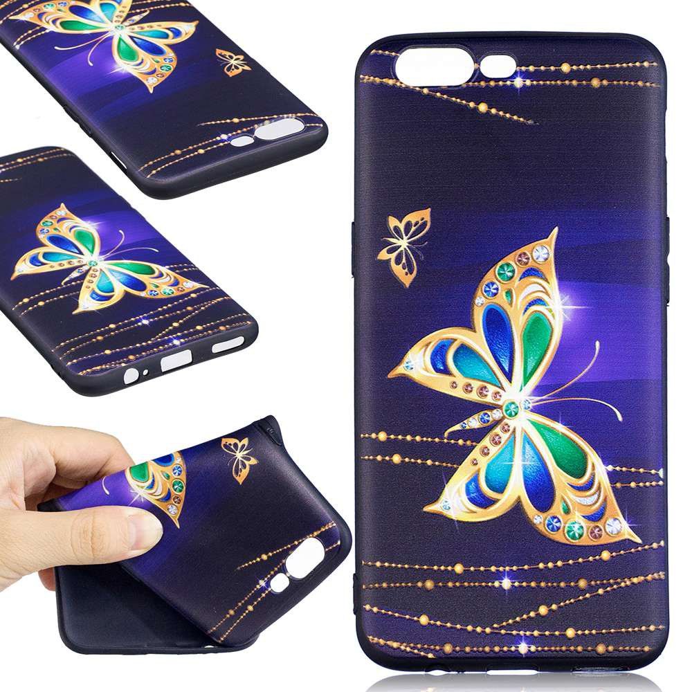 

Embossed Painted TPU Phone Case for One Plus 5, Fern