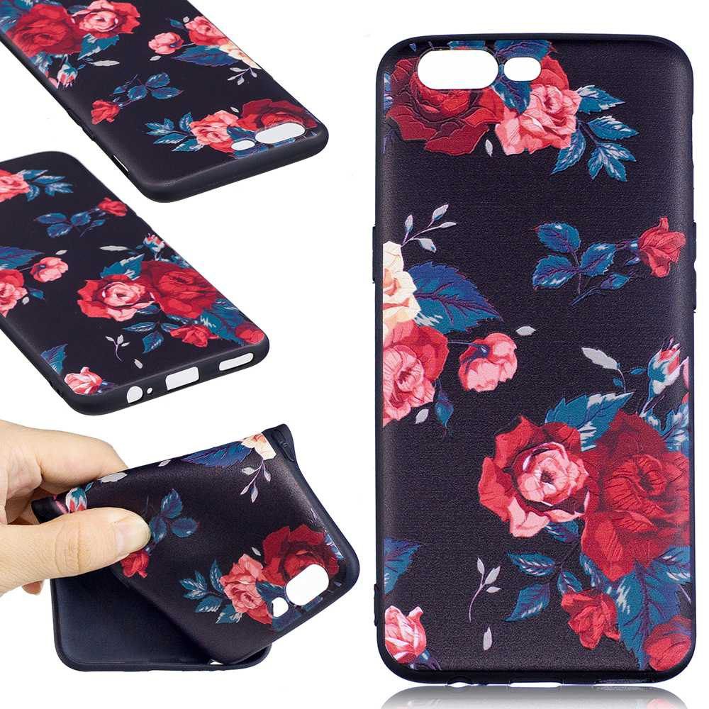 

Embossed Painted TPU Phone Case for One Plus 5, American beauty