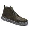 Haut Hommes Retro Décontracté Chaussures - Vert Armée 44