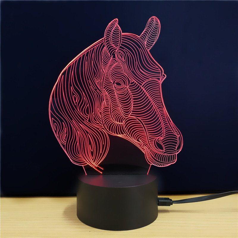 

M.Sparkling TD081 Creative Animal 3D LED Lamp, Colorful
