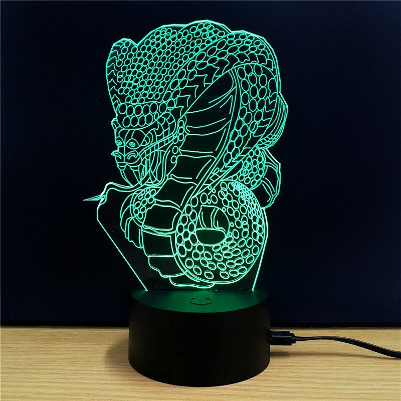 

M.Sparkling TD114 Creative Animal 3D LED Lamp, Colorful