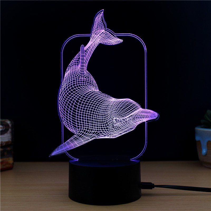 

M.Sparkling TD173 Creative Animal 3D LED Lamp, Colorful