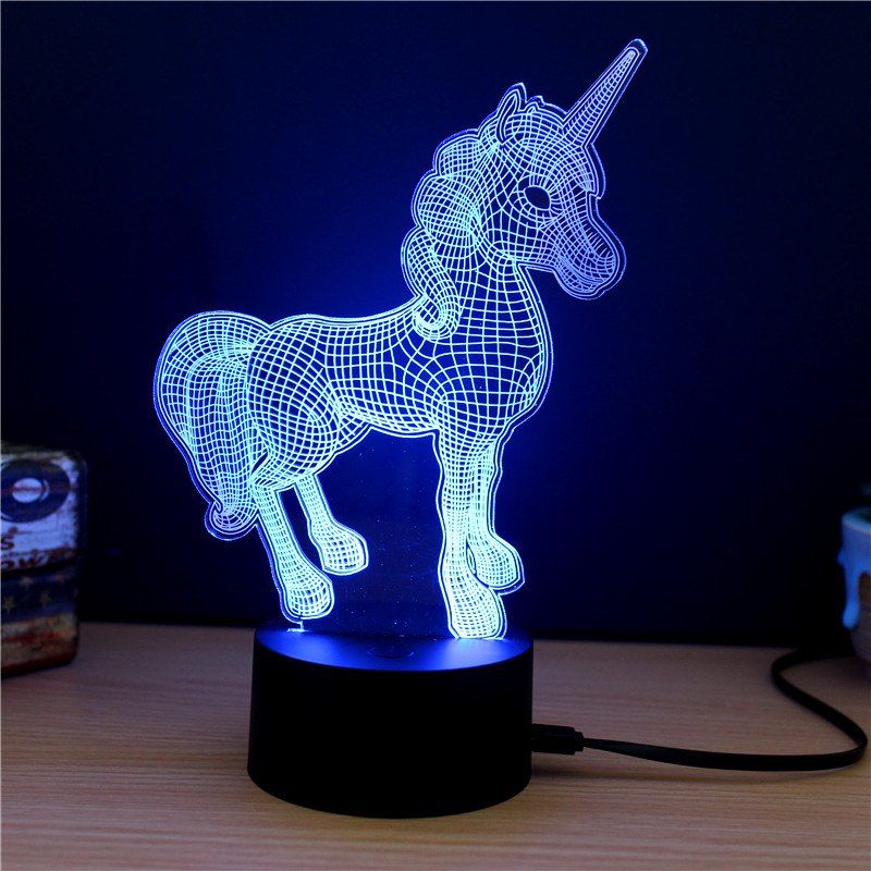 

M.Sparkling TD261 Creative Animal 3D LED Lamp, Colorful