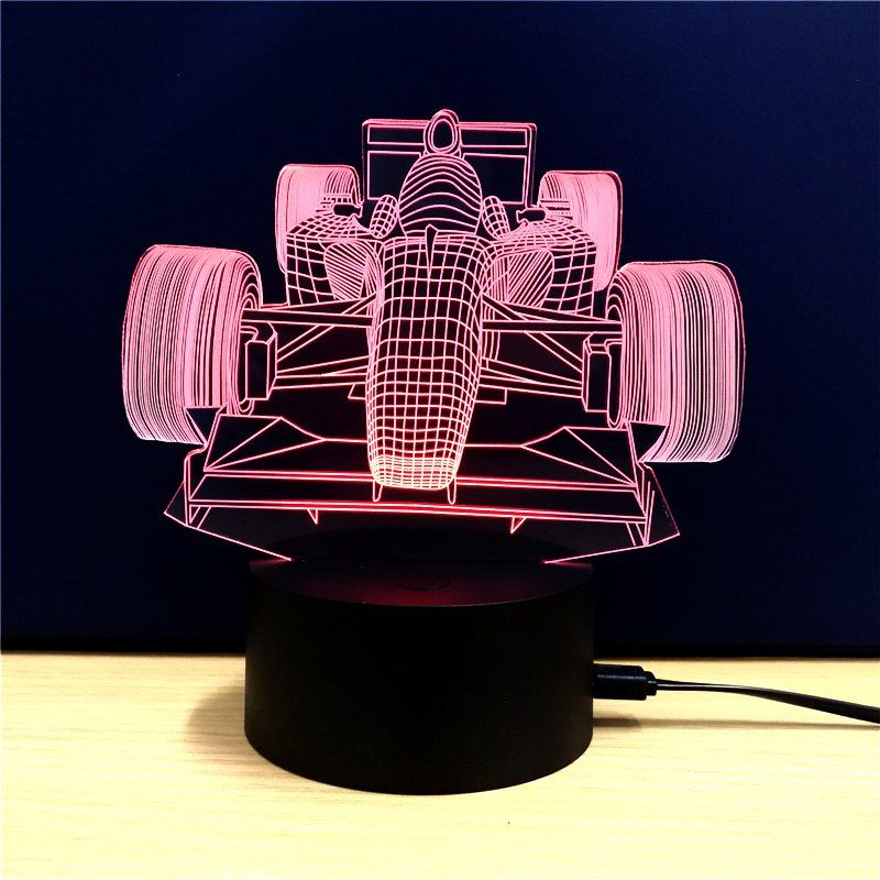 

M.Sparkling TD101 Creative Car 3D LED Lamp, Colorful