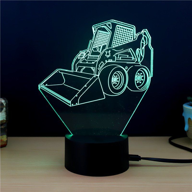 

M.Sparkling TD192 Creative Car 3D LED Lamp, Colorful