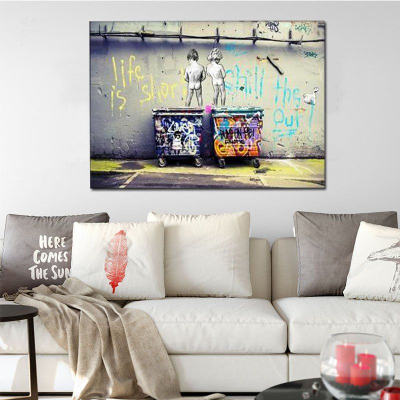 

Frameless Wall Painting for Home Dector, Colorful