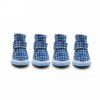Lovoyager LVC1721 Printemps Sport Bottes Antidérapantes  Doux Et En Coton Chaussures Pour Chien - Bleu S