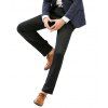 Pantalon de costume mince droit confortable noir mâle - 2R2610 29