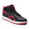Nouveau Hommes Chaussures de Course Hommes Mode Sneakers Maille Respirant Sport Occasionnel En Plein Air - Noir et Rouge 40
