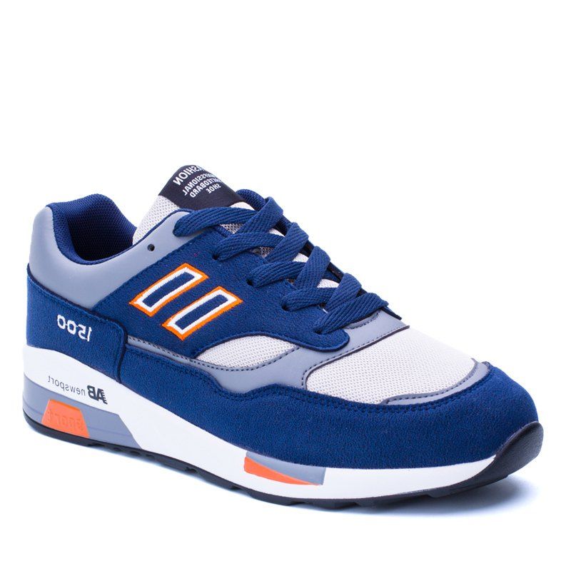 

New Men's Running Shoes Men Fashion Sneakers Mesh, Deep blue