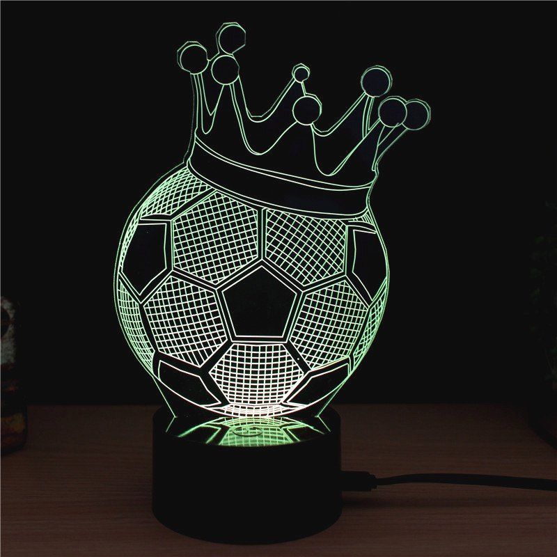 

M.Sparkling TD150 Creative Sport 3D LED Lamp, Colorful