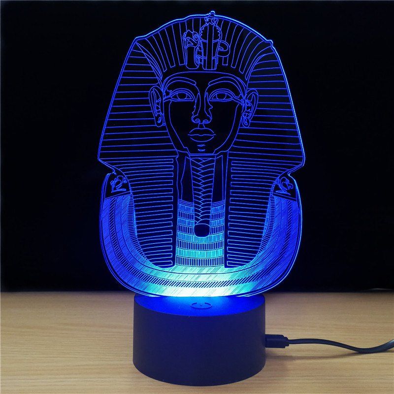 

M.Sparkling TD049 Creative Character 3D LED Lamp, Rgb