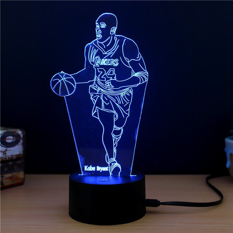 

M.Sparkling TD268 Creative Character 3D LED Lamp, Rgb