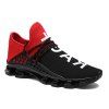Nouveauté Chaussures respirantes pour hommes - Rouge / Noir 43