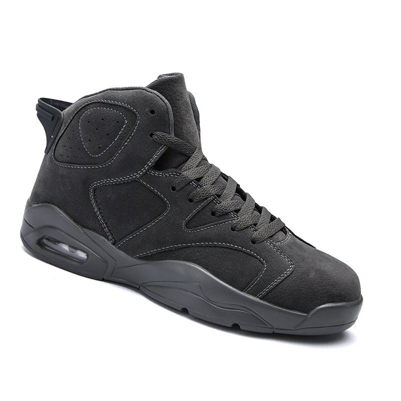 

Running Couple High-Top Male Ankle Boots Anti-Slip Outdoor Breathable Sneakers Sports, Deep gray