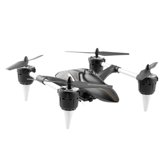 RC Drone RTF avec décollage / atterrissage / atterrissage automatique de Quadcopter de caméra de WiFi - Noir 