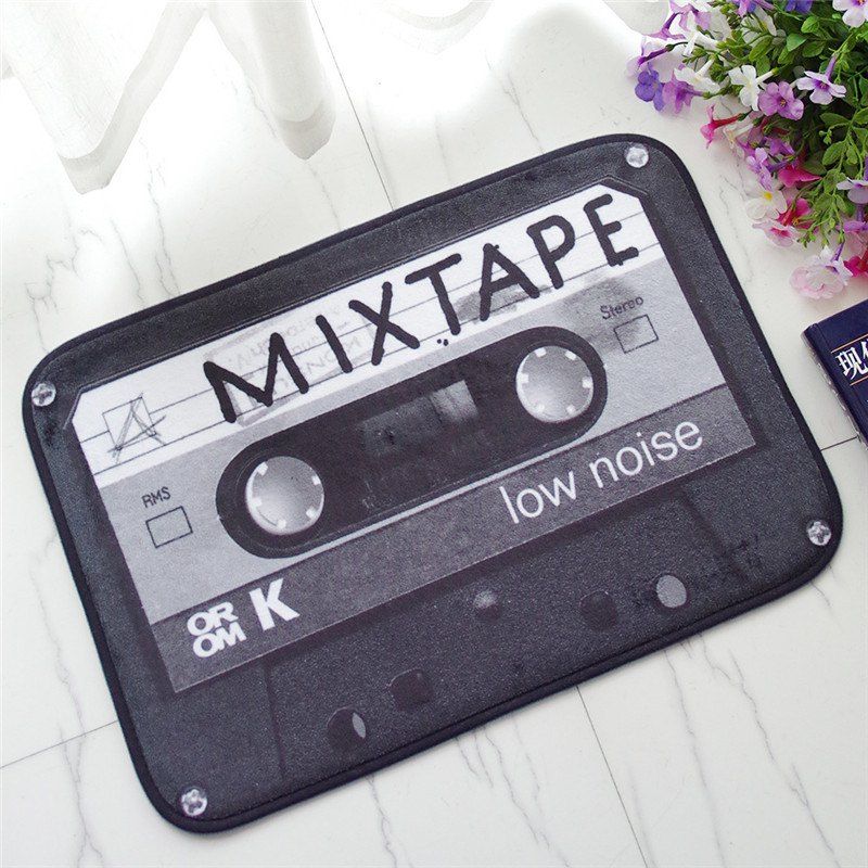 

Creative Tape Pattern Antiskid Floor Mat, Colormix