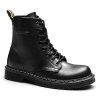 Bottes de cheville chaudes en similicuir - Noir 41
