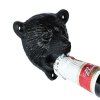Ouvreur de bouteille en forme de tête d'ours Creative Iron - Noir 