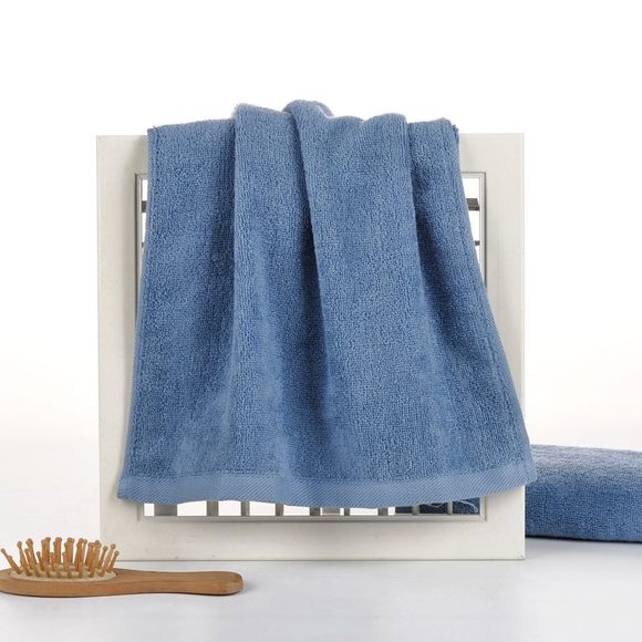 Serviette en Fibre en Bamboo se Laver la Fiture pour Hommes et Femmes - Bleu 