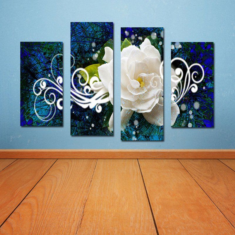 

Modern Frameless Canvas Print for Wall Decoration 4PCS, Colorful