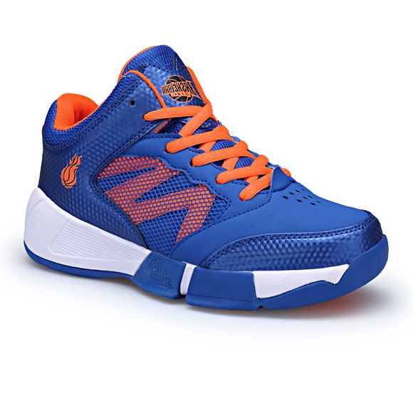 Chaussures de Panier Confortables et à la Mode pour les Elèves du Collège - Bleu 42