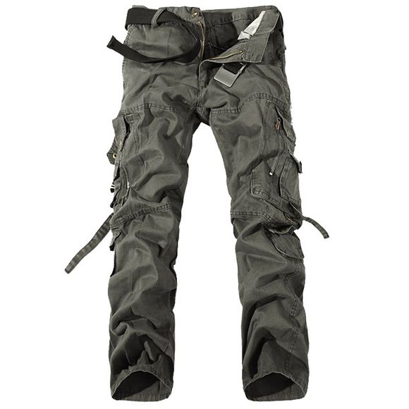 Pantalon de coton multi-poches Training Oversize Men's - Huître 32
