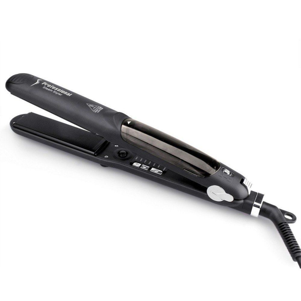 

Professional Steam Hair Straightener Fast Hair Styler, Black